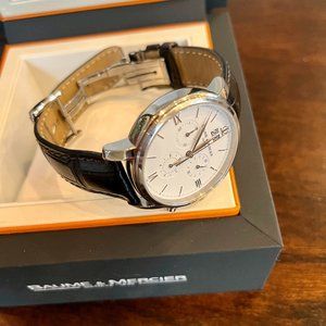 Classic Swiss Baume & Mercier Chrono Wristwatch - Ref 65538 - Quartz